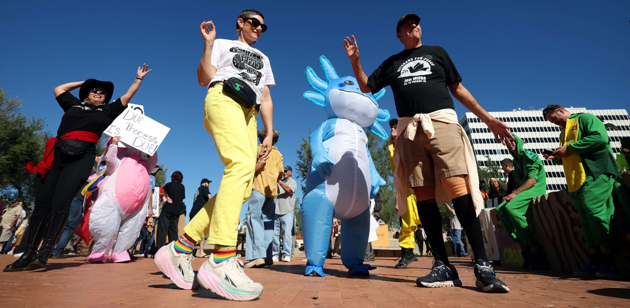 No Kings protest Downtown Tucson